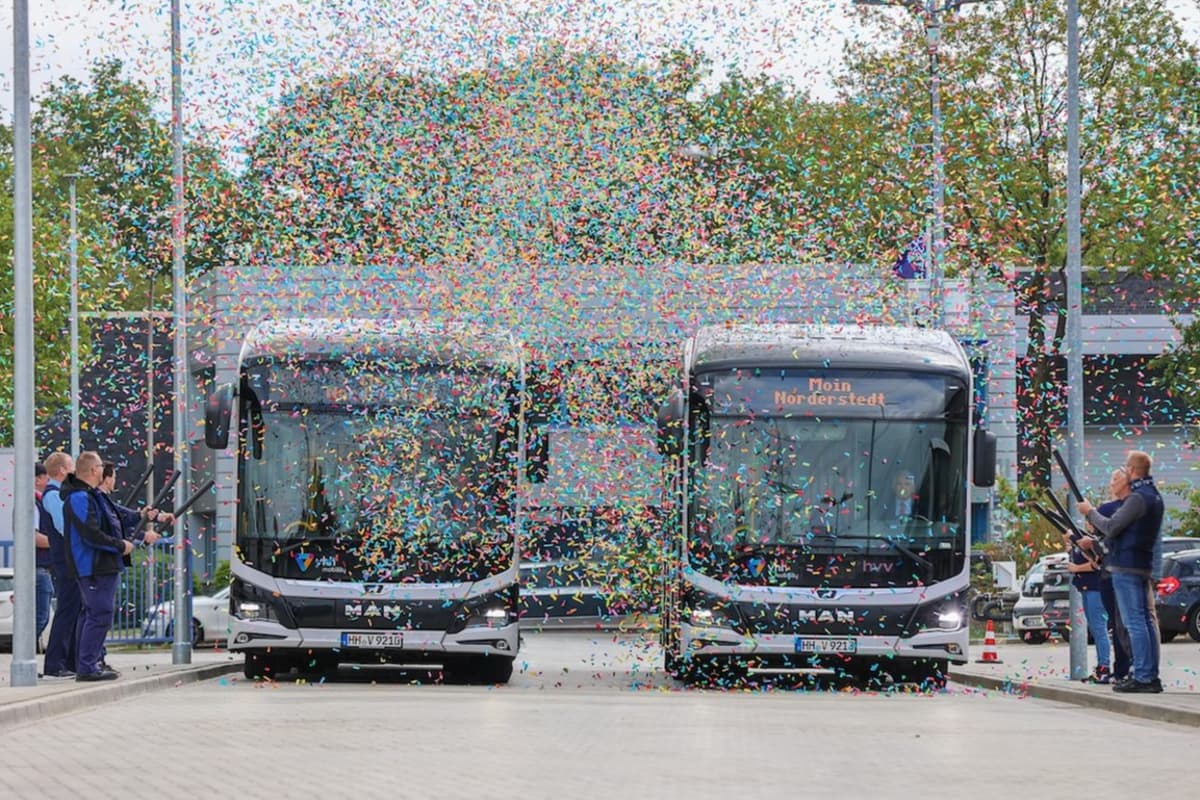VHH Opens Expanded E-Bus Depot in Norderstedt