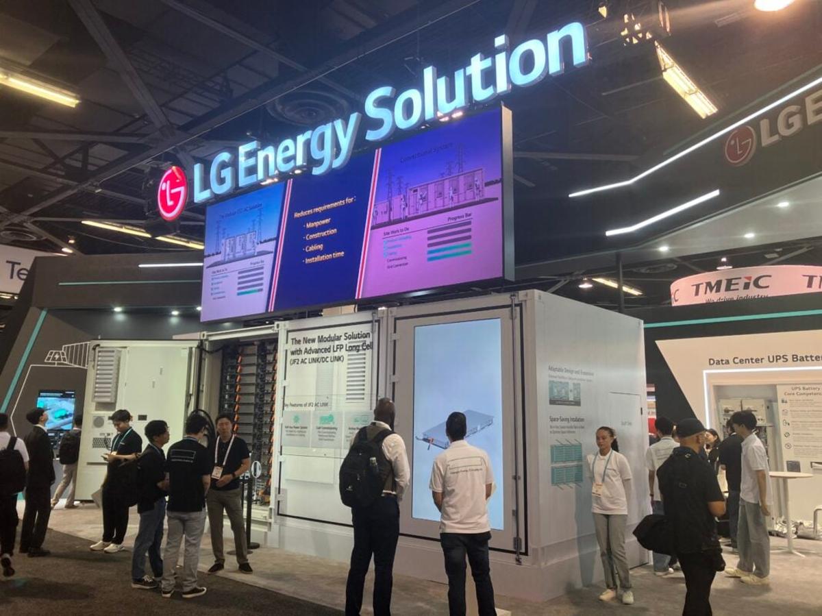 LG Energy Solution Targets 90GWh of Battery Orders in US Energy Storage Market in 2026