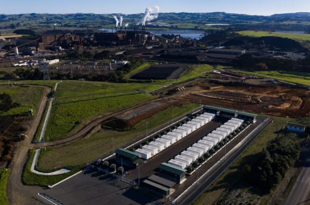 Contact Energy Switches on 200MWh Battery Storage System in New Zealand
