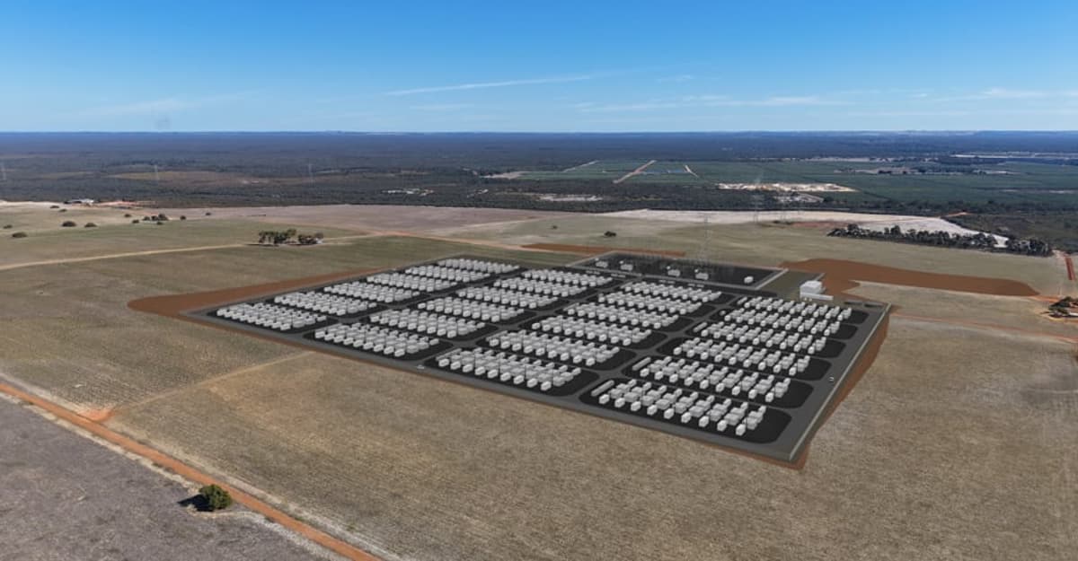 BLT Energy Bags Development Approval for 4.8GWh Red Gully BESS in Western Australia