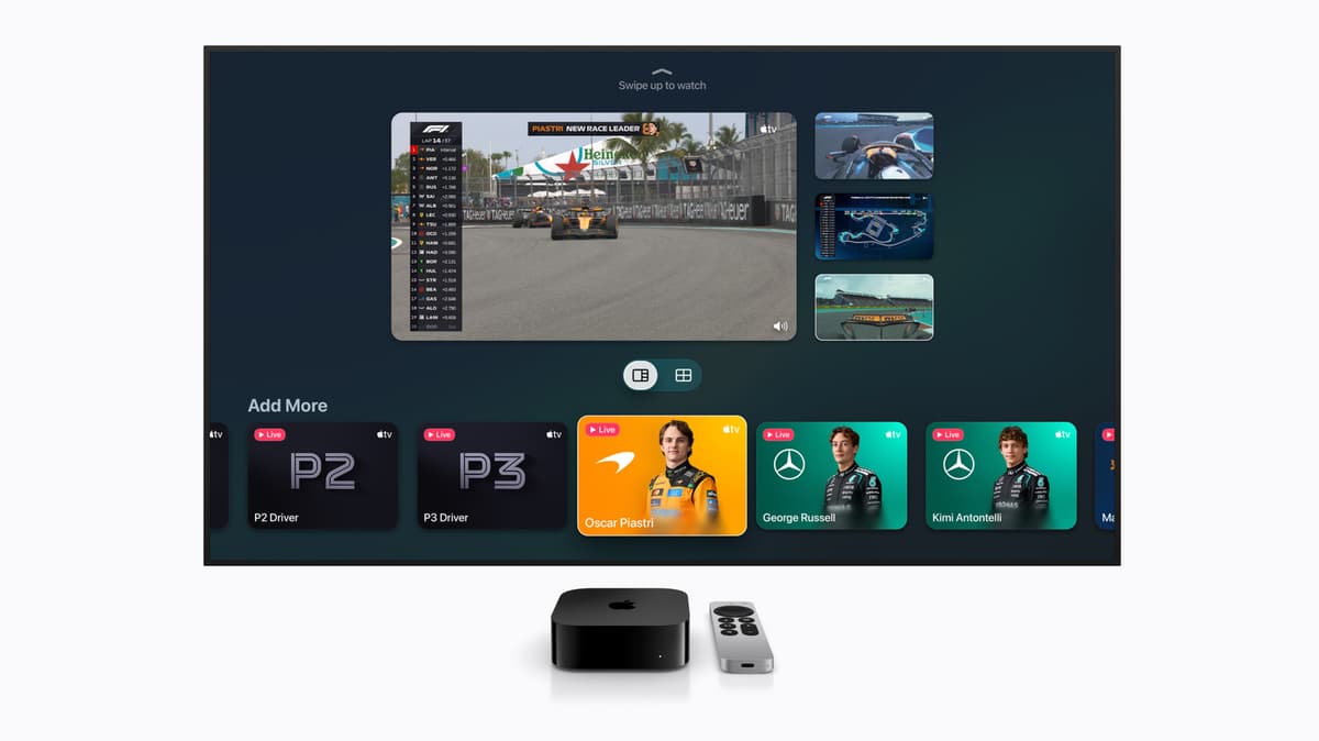Apple TV 4K Multiview: How to Watch Four Live Sports Feeds at Once