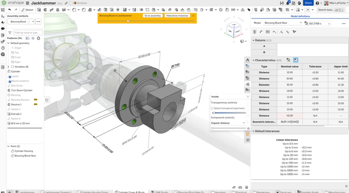 PTC Adds Cloud-Native MBD Tools to Onshape Platform