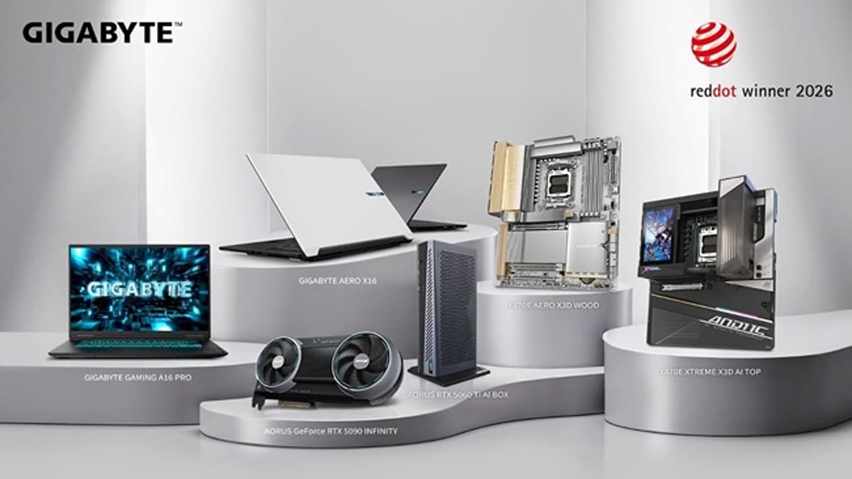 GIGABYTE Wins Red Dot Awards for AI Hardware Lineup