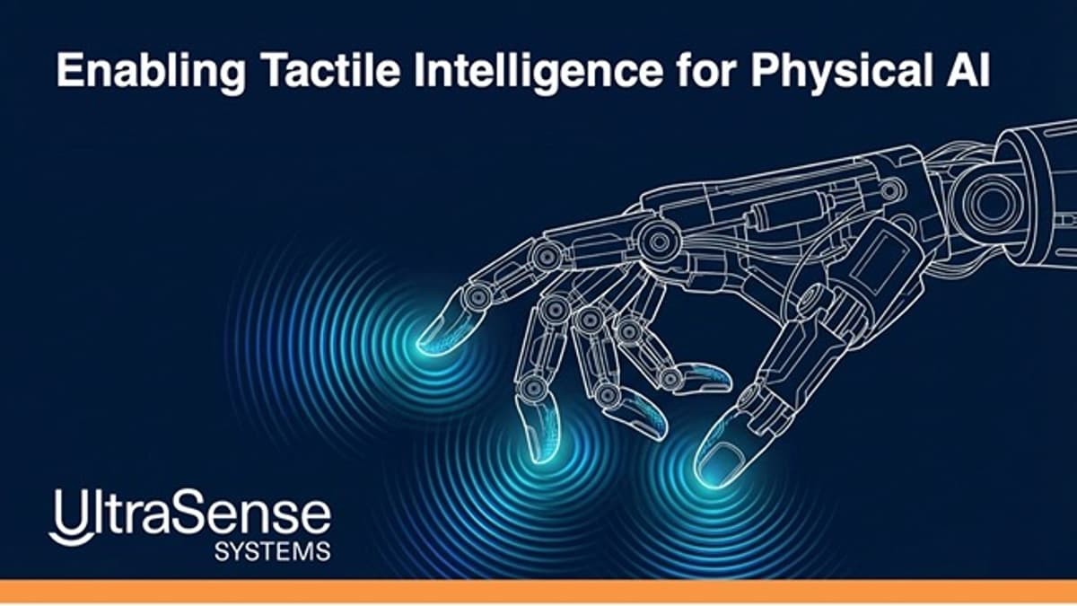 Ultrasense Systems Unveils Ultrasonic Tactile Platform for AI