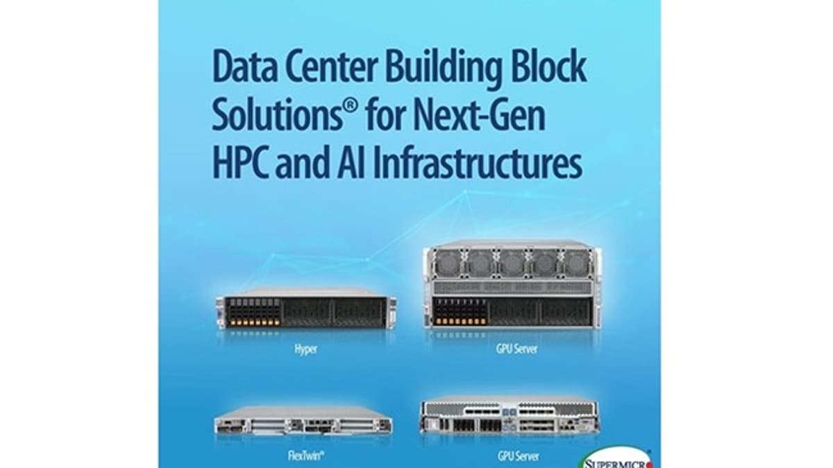 Supermicro Expands Data Center Building Block Portfolio