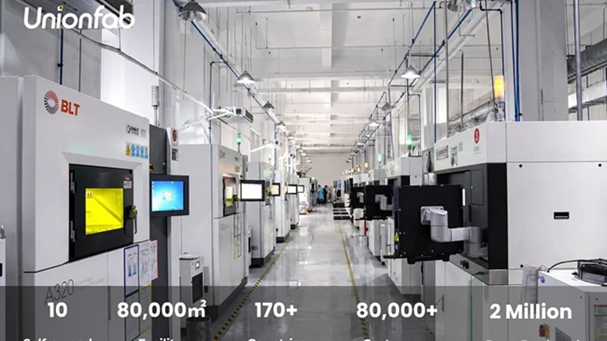 Unionfab Expands Industrial Metal 3D Printing Services