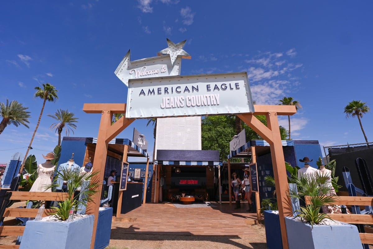 Inside Jeans Country: American Eagle’s First-Ever Stagecoach Activation