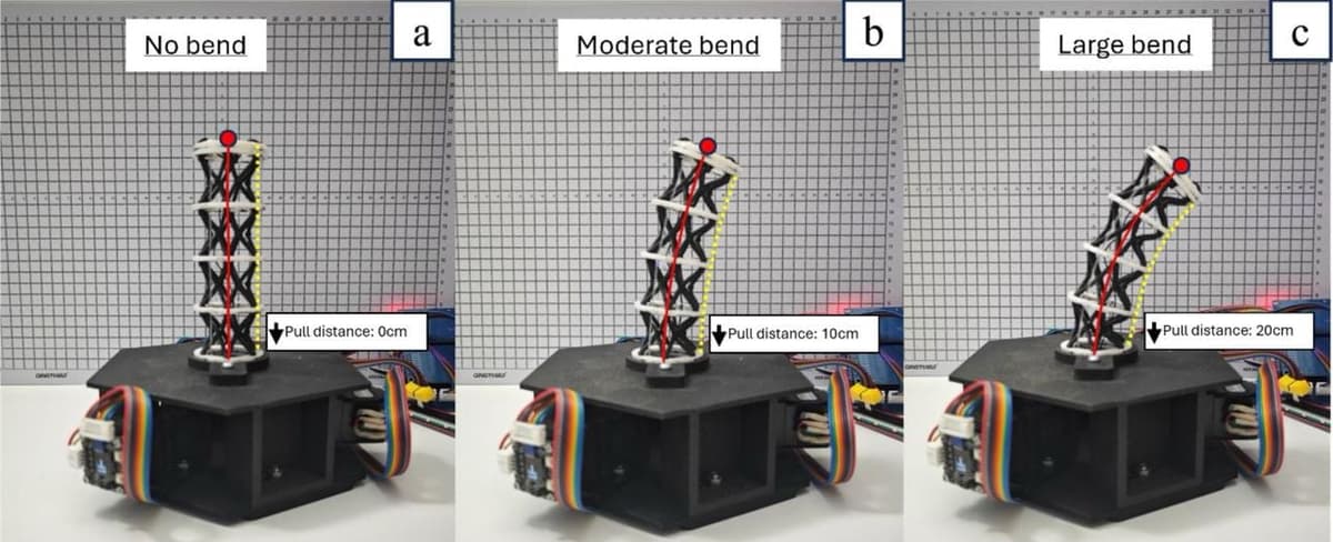 NTU 3D Prints Self-Sensing Soft Continuum Robot
