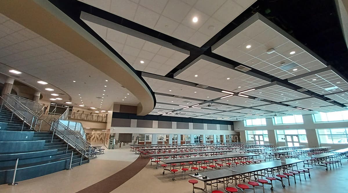 Acoustic Ceiling System Improves Learning at Houston's Thompson Intermediate School