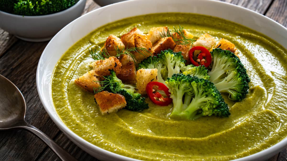 You're Probably Skipping This Step For Mouthwatering Broccoli Soup