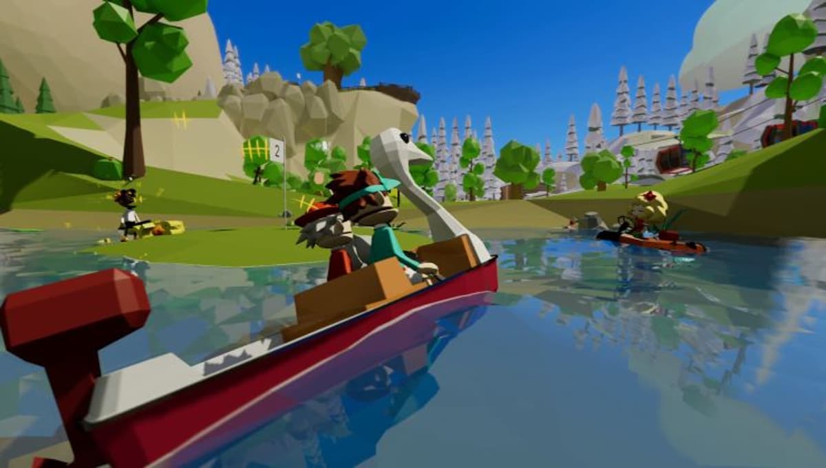 Yodelee Golf Is a Unique Funny-Sounding Chaotic Casual Co-Op Golf Game