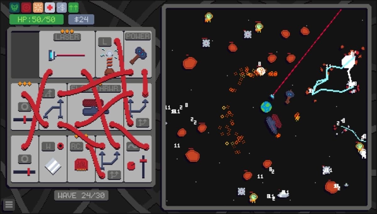 Check Out the Demo for Wireworks, a Tower Defense Where You Wire up Modules to Make Weapons Dance