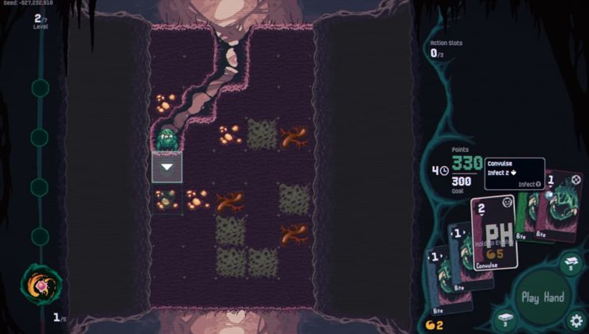 In the Deck-Builder Voraxis You're a Parasite that Eats Through a Living Planet