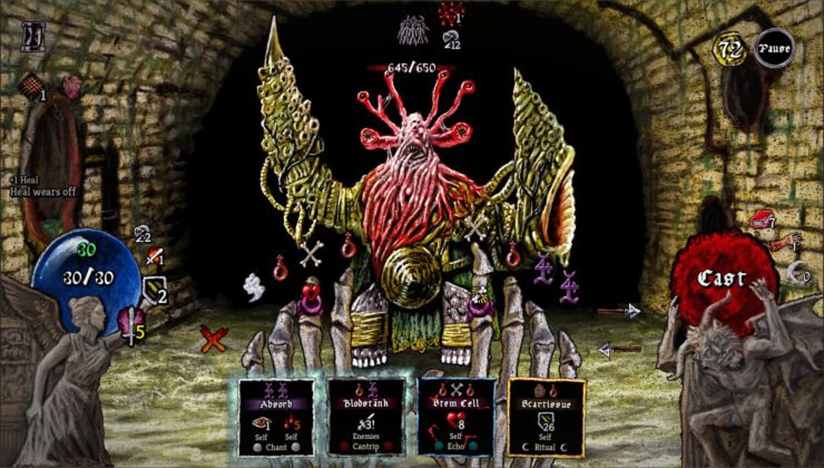 Thoroughly Strange Dungeon Crawler Pluto Is All About Constructing Spells and Using Your Fingers