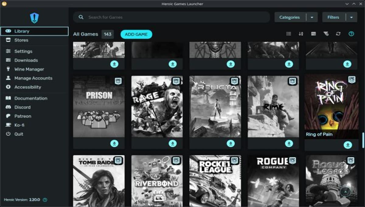 Heroic Games Launcher 2.20.0 Brings Numerous Important Bug Fixes