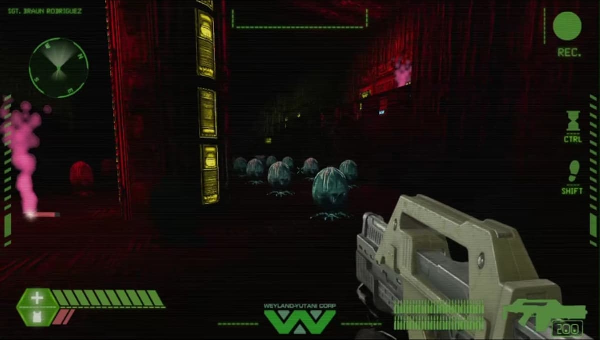 Free Creepy Aliens Fan Game Aliens: Redacted REDUX Released