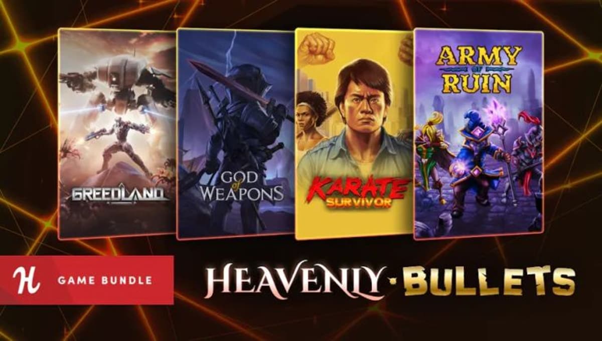 Get some Great Bullet Heaven Survivor-Likes in the Heavenly Bullets Humble Bundle