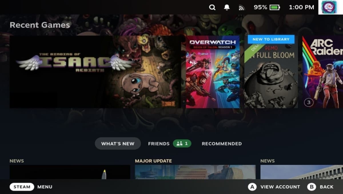SteamOS 3.7.20 Released with NTSync Driver, Plus Big New Steam Client Update for All