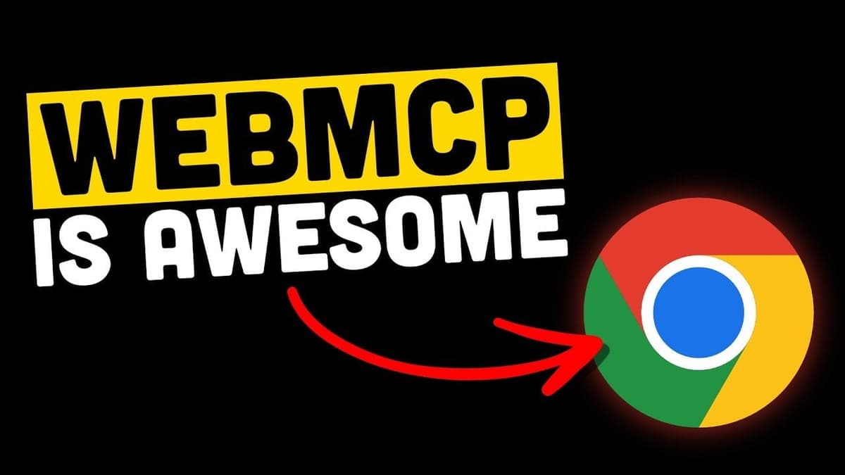 New Browser API WebMCP : Actually Makes AI Agents Work Efficiently