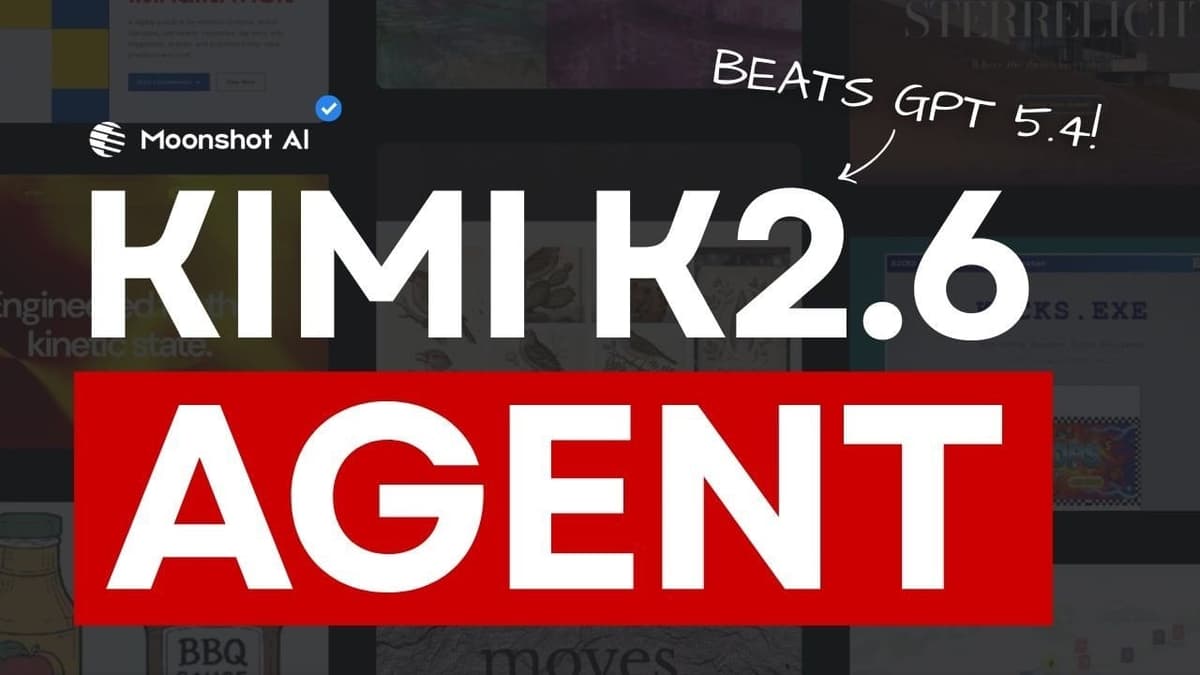 Kimi K2.6 Breakdown: The Open-Source AI That Beats GPT-5.4 at Coding