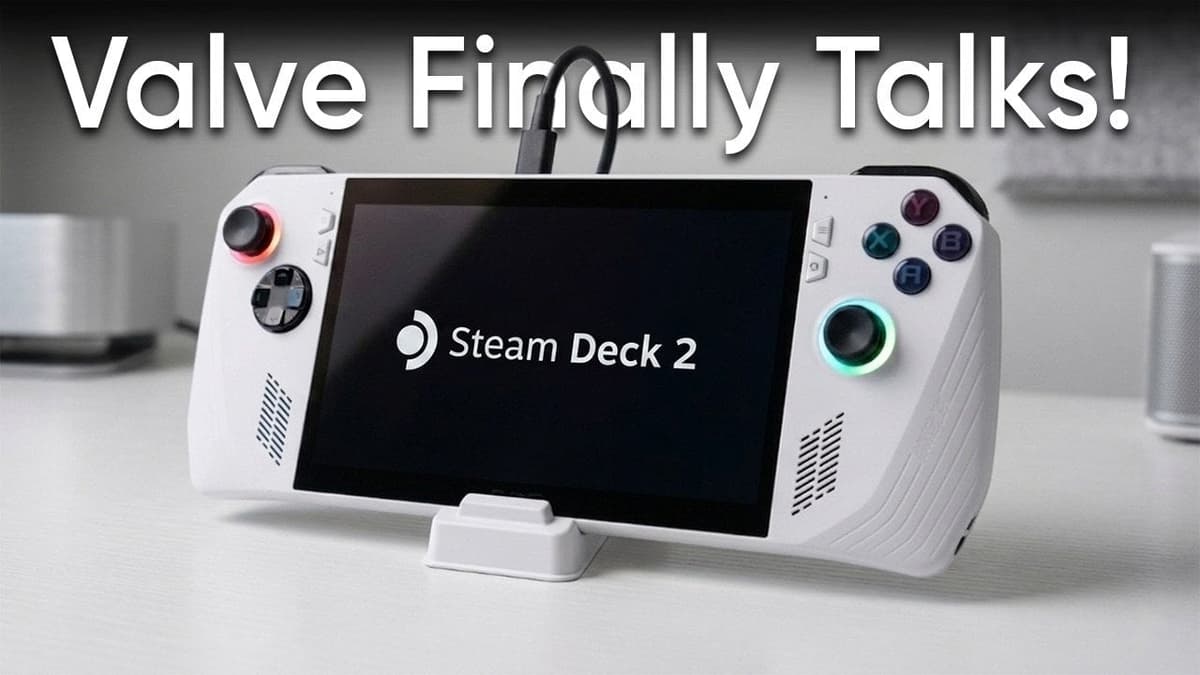 Valve Confirms Steam Deck 2 Development with a 2028 Release Target