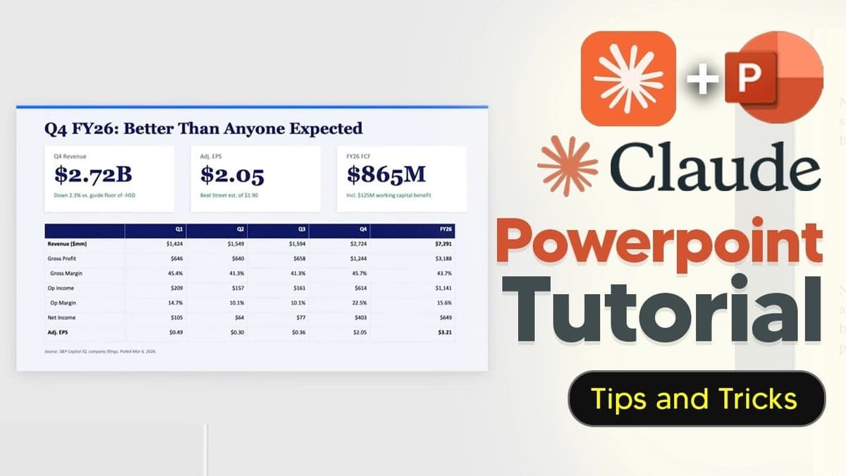 How to Build PowerPoint Decks Instantly Using Claude AI