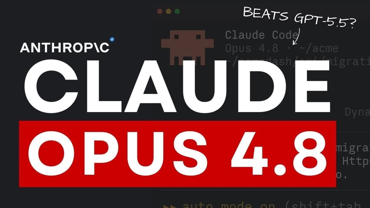 The Hidden Strategy Behind Anthropic’s New Claude Opus 4.8 Release