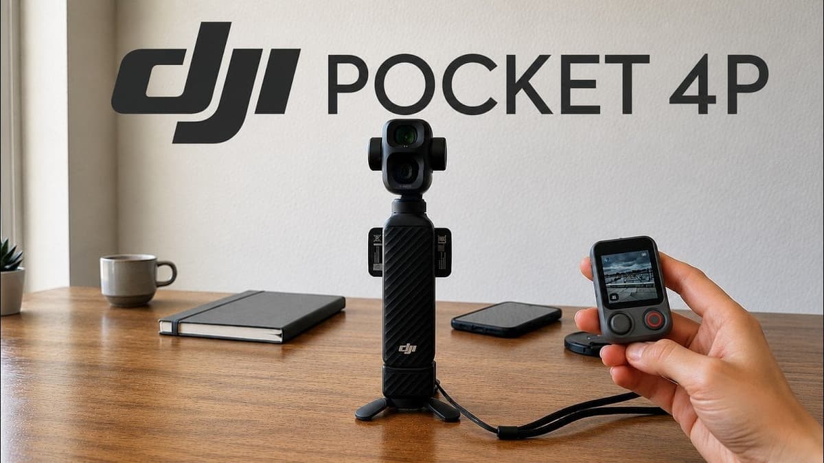 What the DJI Pocket 4P’s Dual-Camera System Means for Creators