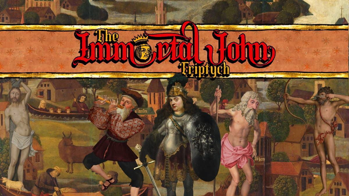 Joe Richardson Adventure Games Anthology The Immortal John Triptych Announced for PS5, Xbox Series, Switch 2, Xbox One, Switch, and PC