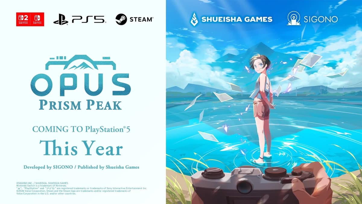 OPUS: Prism Peak Coming to PS5 in 2026