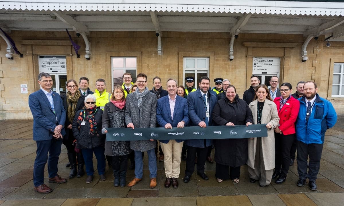 £2.3 Million Transformation Completed at Chippenham Station