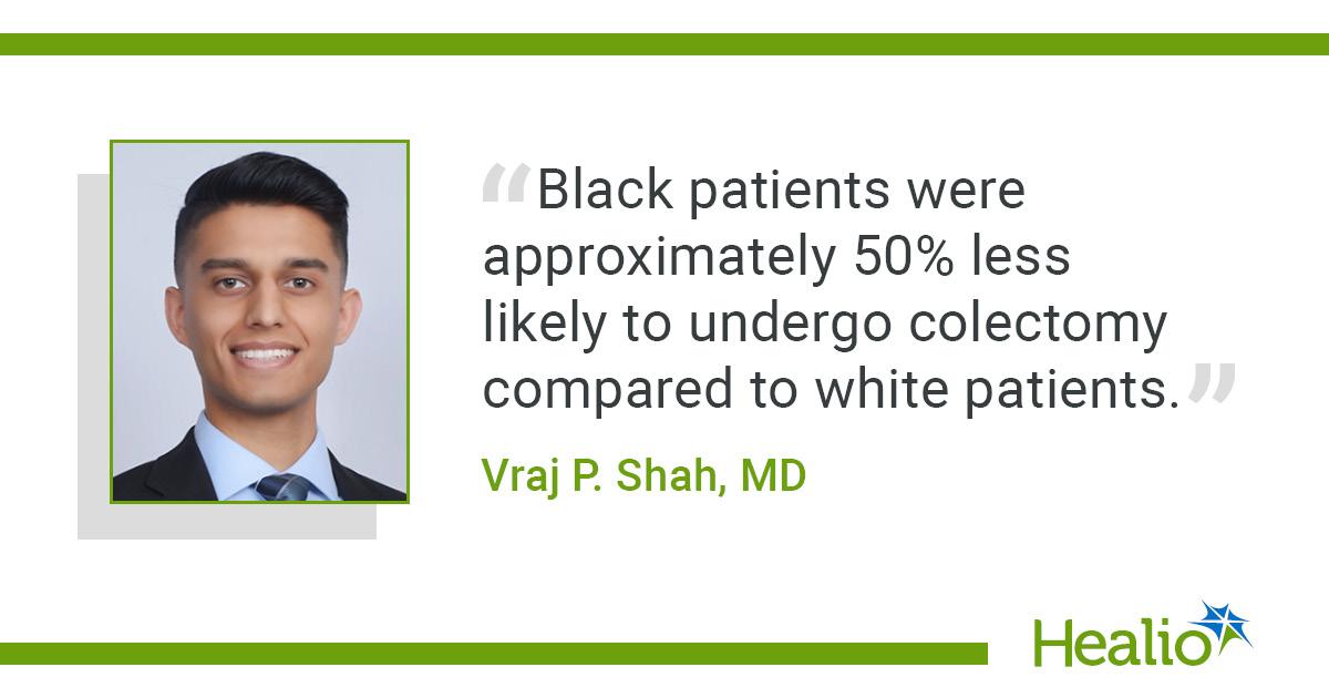 Black Patients, Women with UC Less Likely to Undergo Colectomy