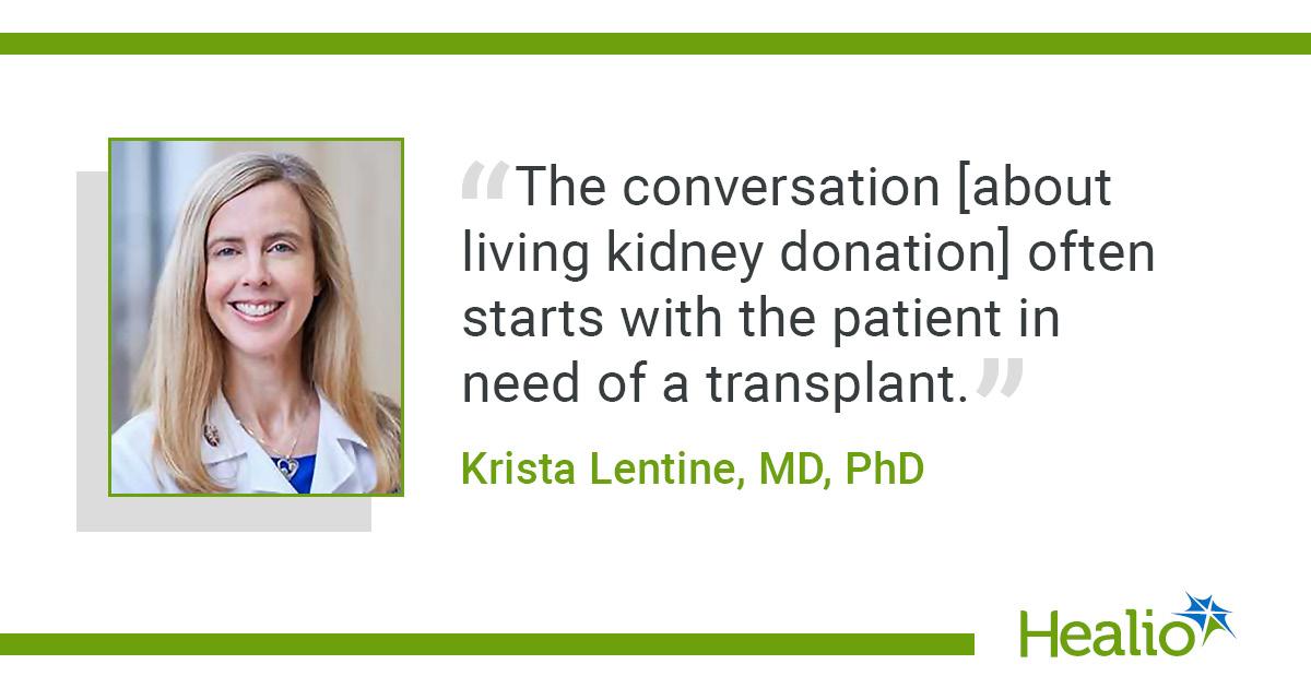 What’s New in Living Kidney Donation, Evaluation and Counseling