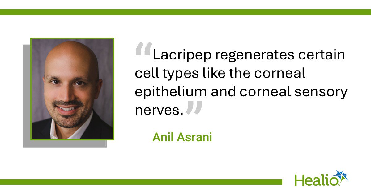 Lacripep for Neurotrophic Keratitis Gets FDA Designations