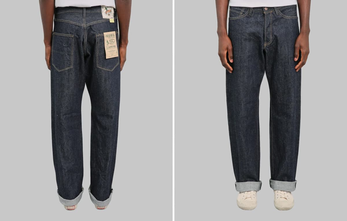 Big John’s M1011RC Wild Duck Jeans Contain Reed Fibers From Lake Kojima