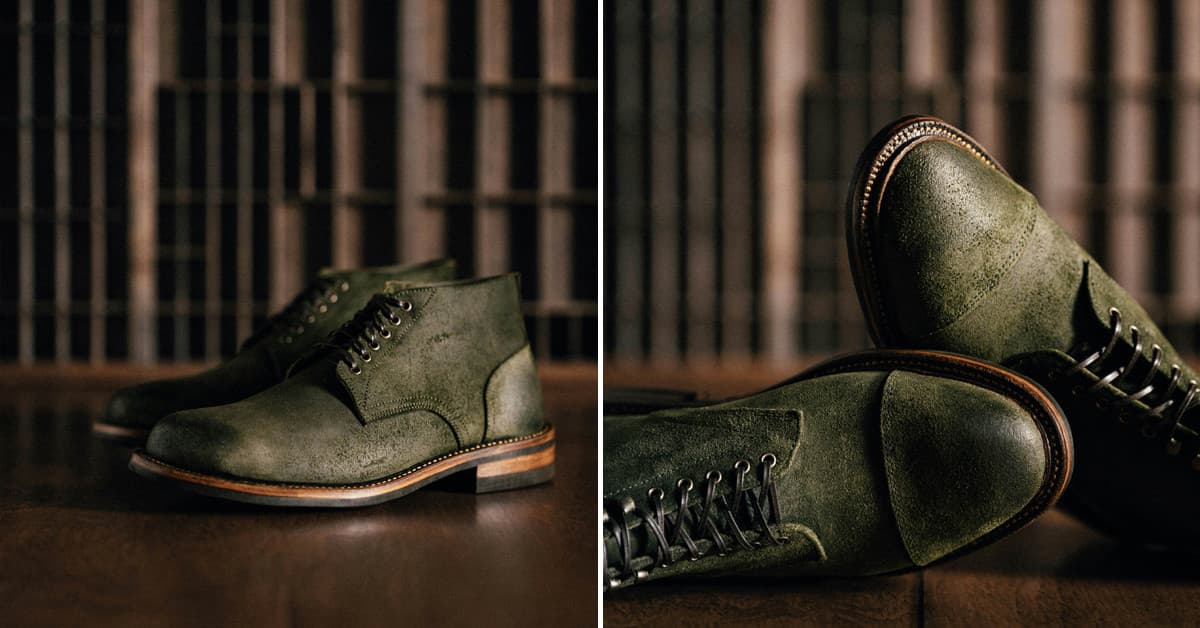 Aim For Patina in Oak Street Bootmaker’s Huntsman Reverse Chamois