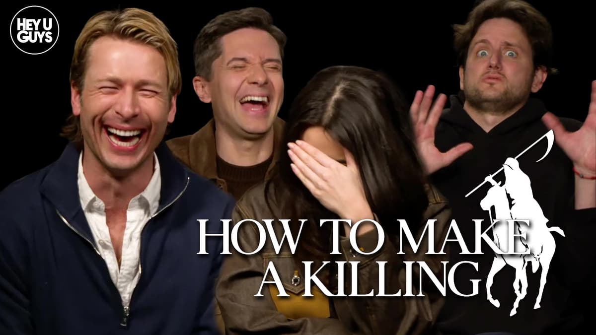 Glenn Powel, Jessica Henwick, Zach Woods & Topher Grace on How To Make A Killing