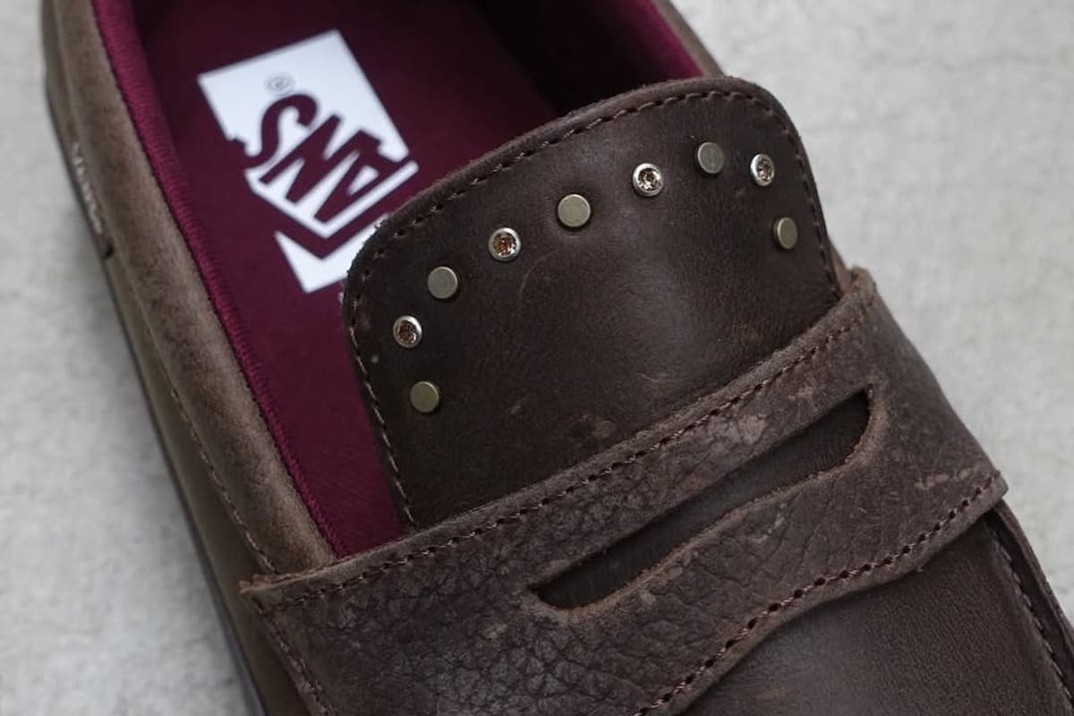 Vans' Supple Leather Skate-Loafer Is Part Punk, All Stud