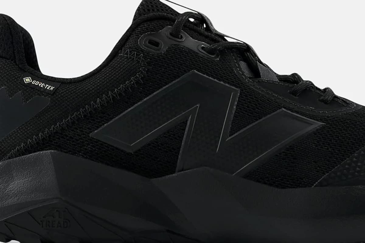 New Balance's Techy GORE-TEX Trail Runner Looks Best Blacked-Out