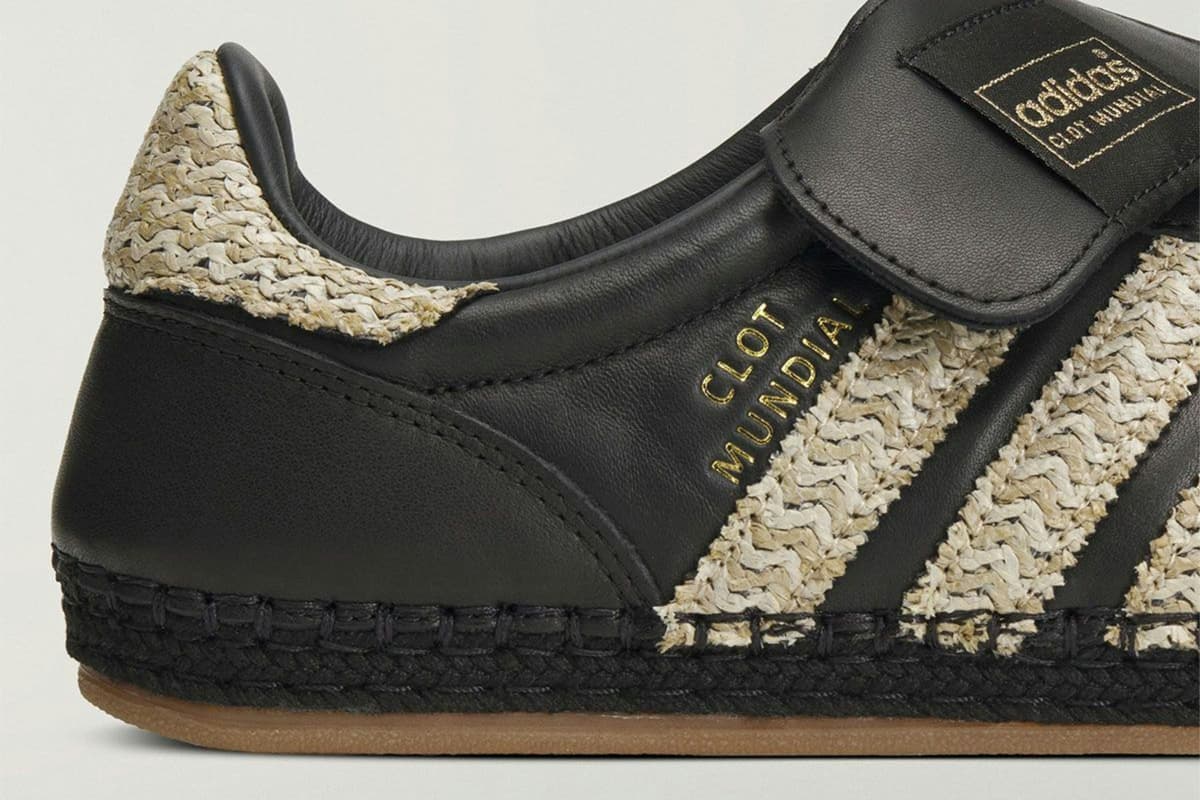 CLOT Made an Espadrille Masterpiece Out of an Adidas Soccer Shoe