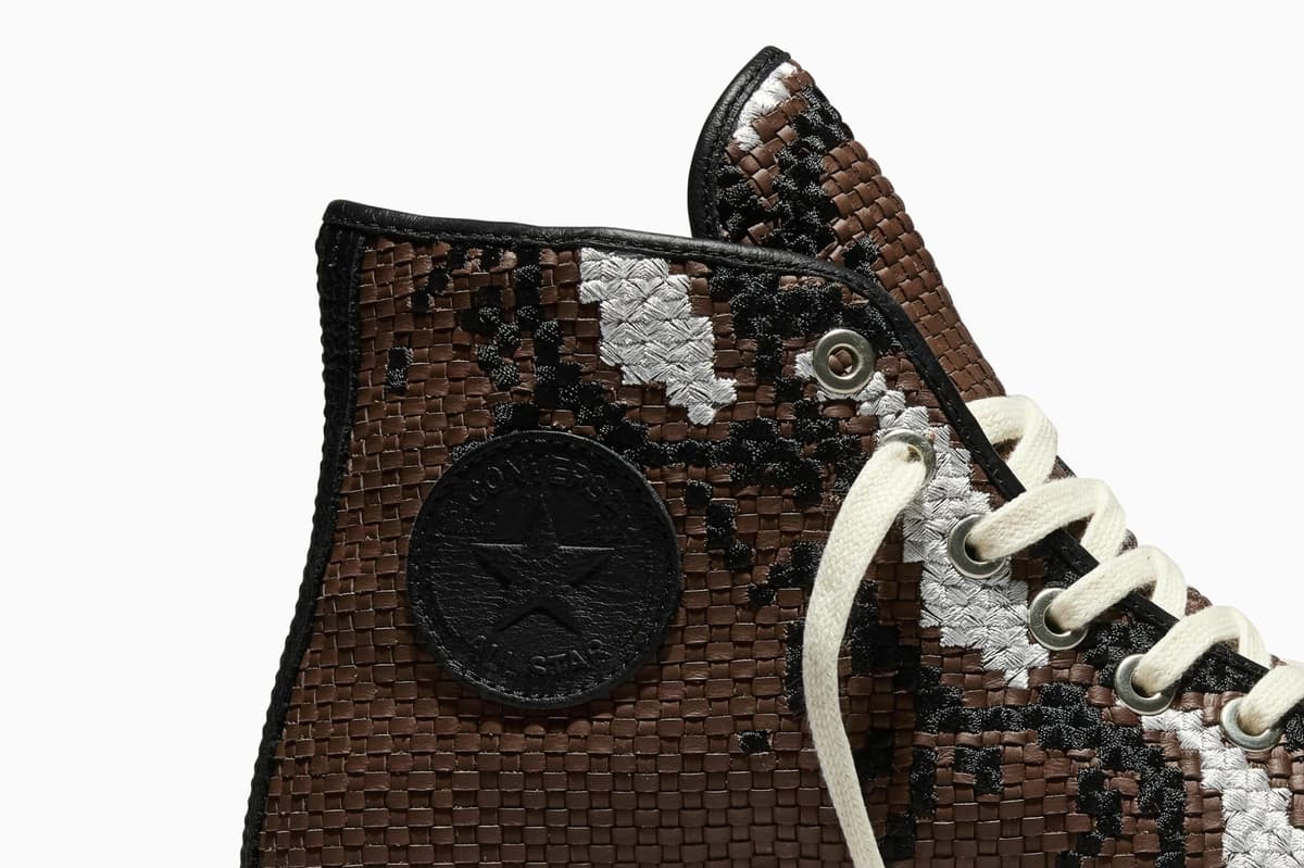 With Italian Leather Weave, Converse’s Nike-Backed Chuck Taylor Goes Full Bottega