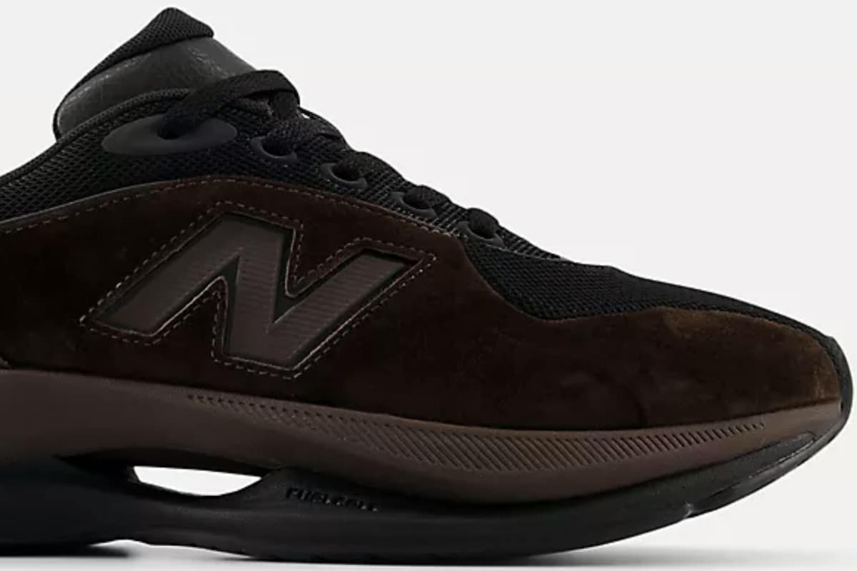 New Balance’s Moodiest Dad Shoe Is a Sultry Suede Statement
