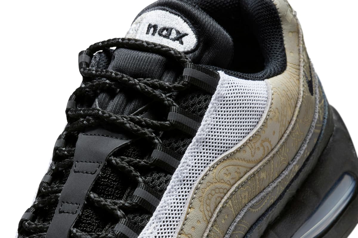 Nike’s Leather Paisley Air Max Is Laser-Sharp