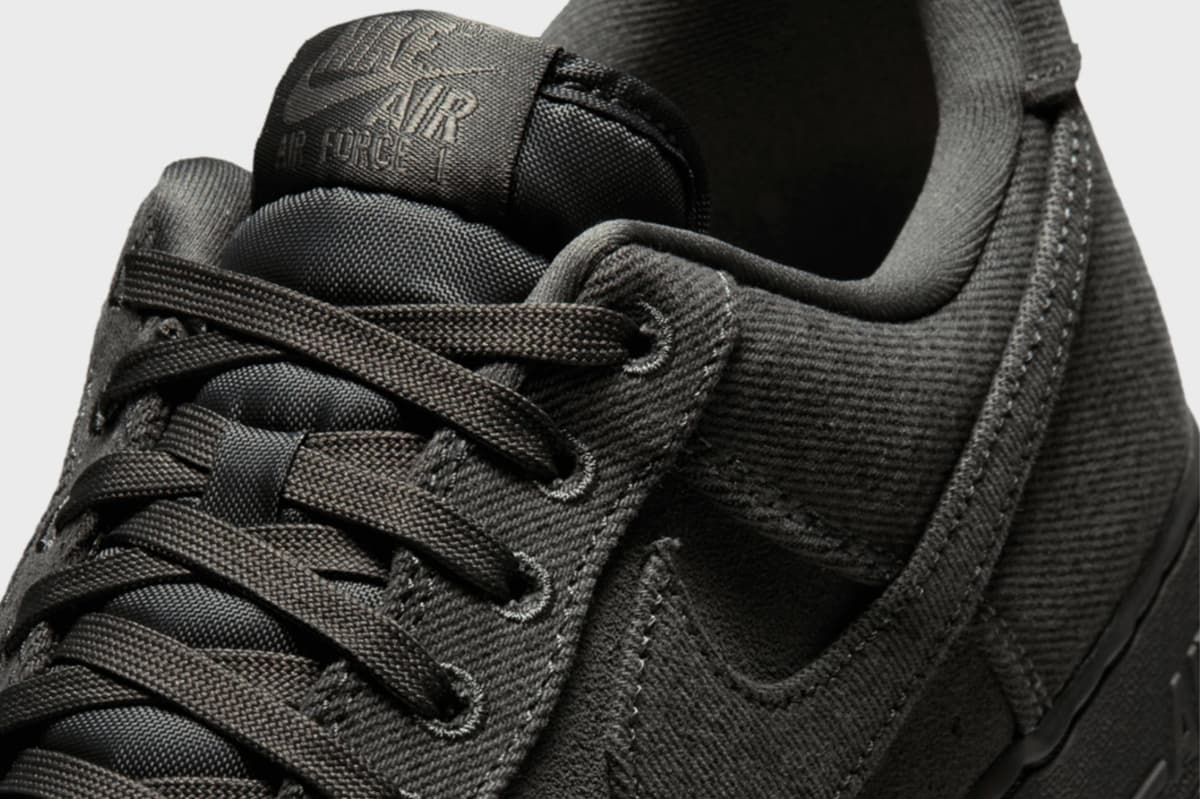 Nike’s Dark Air Force 1 Sneaker Is Secretly a Denim Dream