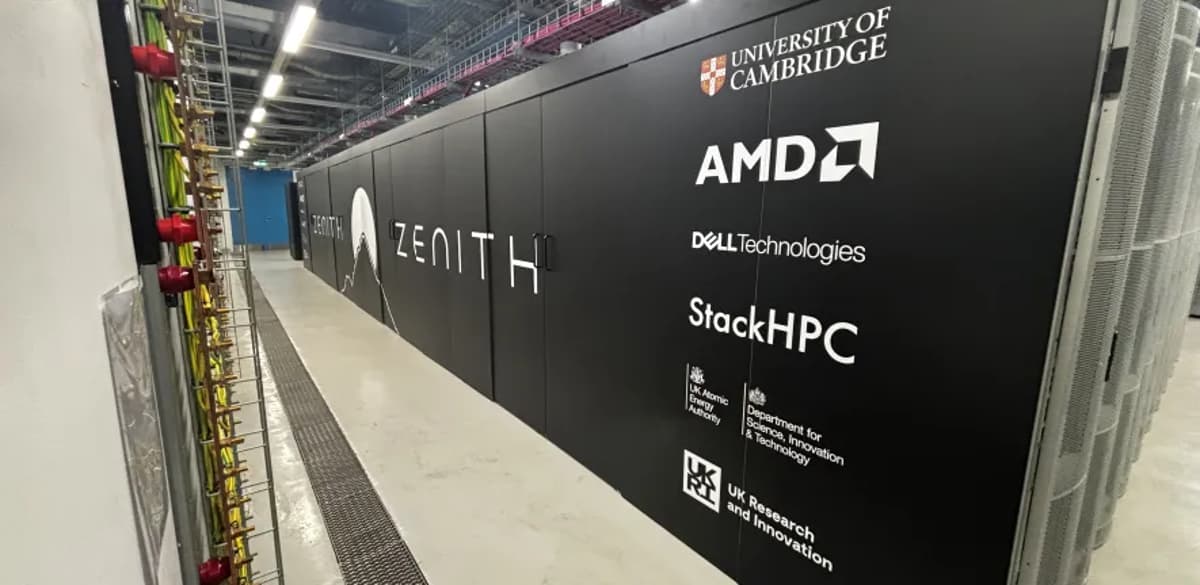 University of Cambridge Launches Zenith AI Supercomputer