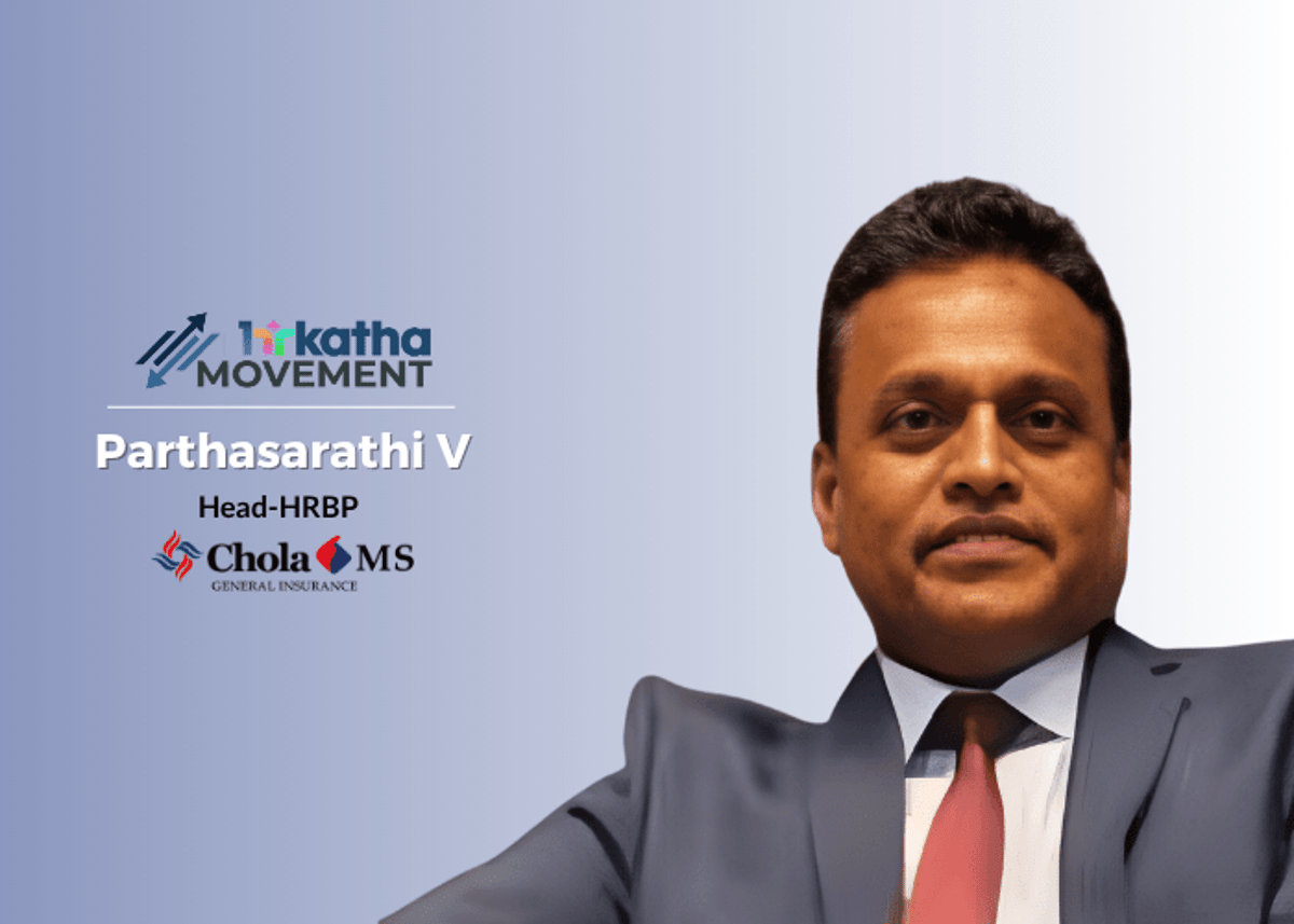 Cholamandalam MS General Insurance Appoints Parthasarathi V as Head-HRBP