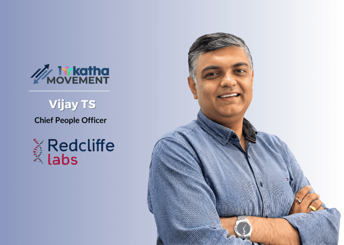Redcliffe Labs Appoints Vijay TS as Chief People Officer