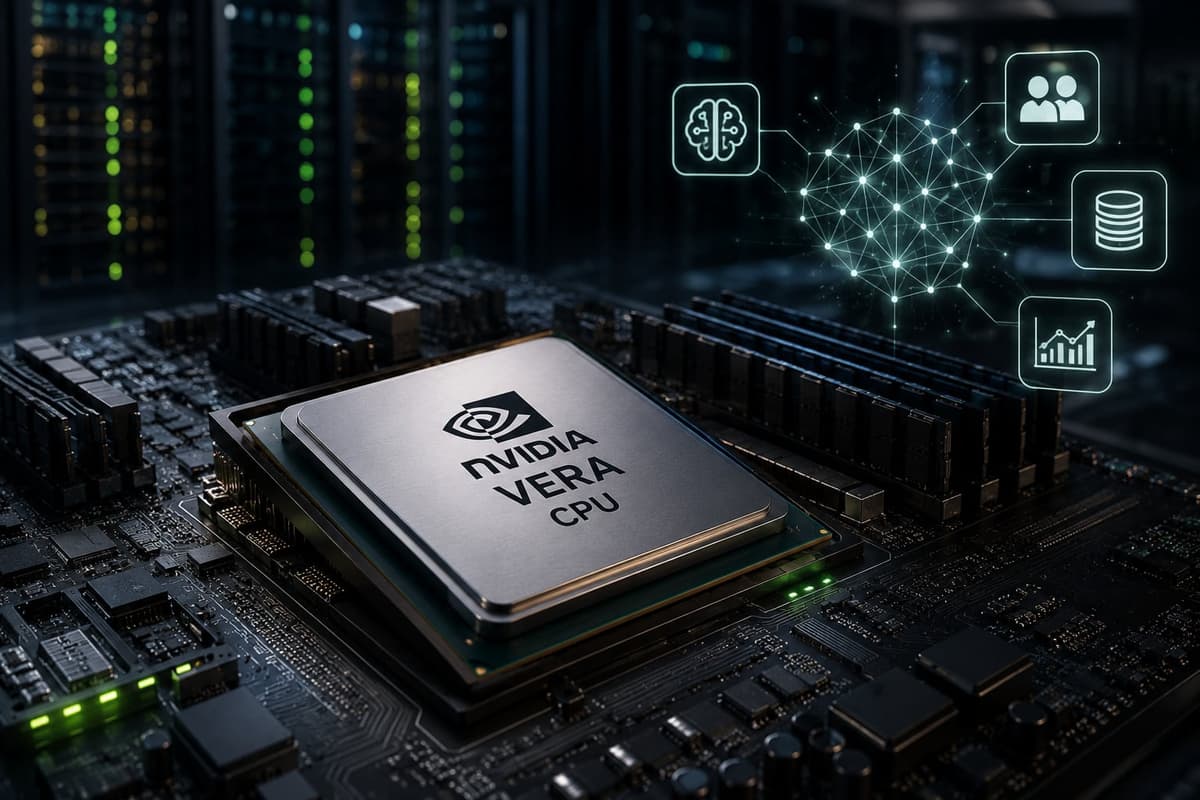 NVIDIA Vera: First In-House CPU Effort Lands with Leading AI Labs