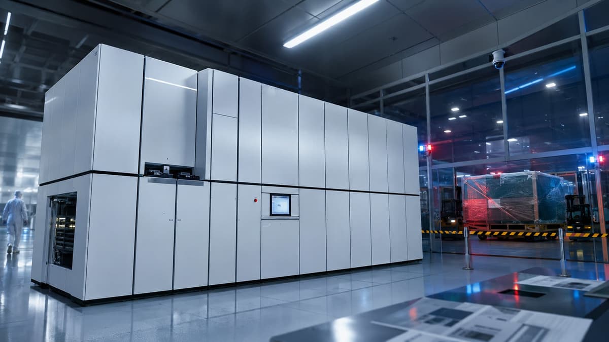 ASML Rejects EUV Allegation: No Lithography System or Special Components Delivered to China