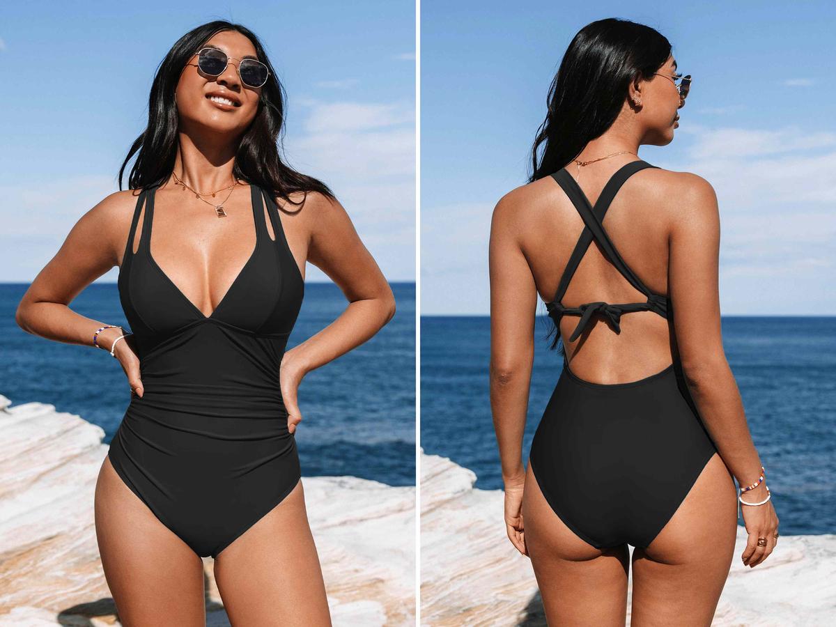 I'm Shopping the $40 One-Piece Swimsuit Shoppers Say Is "Flattering and Comfortable" For Big Chests